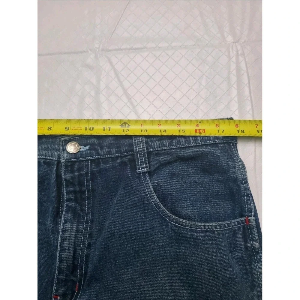 Southpole Jeans Mens 36x31 Blue Denim Straight Leg Relaxed Fit Classic Y2K Style